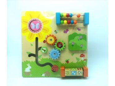 6-in-1 Wooden activity board
