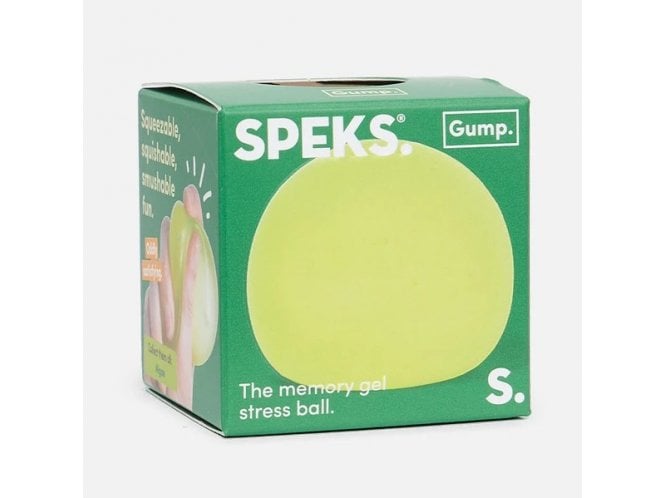 Baby Republic Speks Gump Memory Gel Stress Ball - Algae
