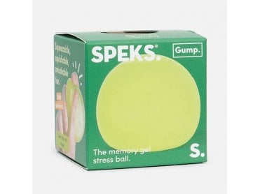 Speks Gump Memory Gel Stress Ball - Algae