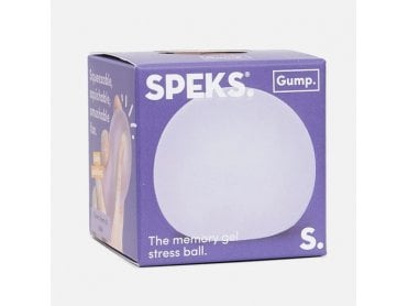 Speks Gump Memory Gel Stress Ball - Mist