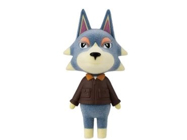Animal Crossing New Horizon Flocked Doll Wolf Gang
