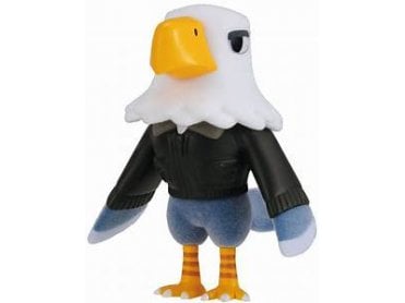 Animal Crossing New Horizons Flocked Figure Apollo