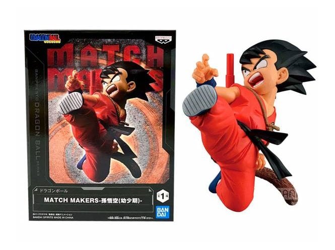 Bandai Banpresto DRAGON BALL - Son Goku - Figurine Match Makers 8cm