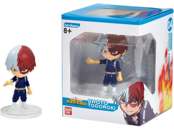 Bandai Chibi Masters My Hero Academia Shoto Todoroki 8cm Toy