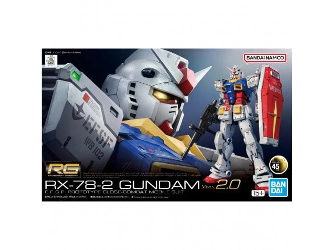 Bandai Gunpla RX-78-2 Gundam 2.0 RG 1/144 #40