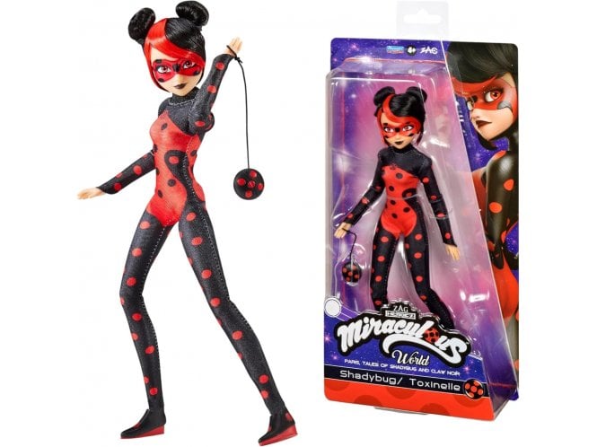Bandai Miraculous Ladybug And Cat Noir Toys Shadybug Fashion Doll