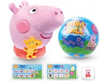 Peppa Pig MiraBall Mystery Expandable MAXI Plush