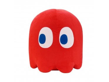 Retro Arcade Game  PAC-Man Red Ghost Big Plush 