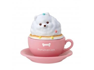 Bandai Shokugan CharaLatte Art Case - Pomeranian