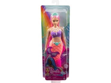 Barbie Dreamtopia Mermaid Doll Pink Hair/Purple Top