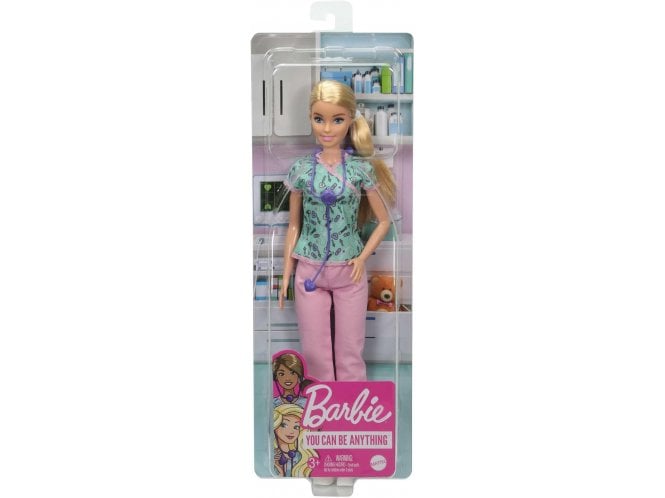 Mattel Barbie You Can Be Anything Doll, Nurse 