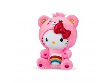 Care Bears™ Hello Kitty & Friends – 22cm Plush – Hello Kitty As Cheer Bear
