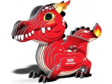 EUGY 3D Animal Model Craft Kit Red Dragon 