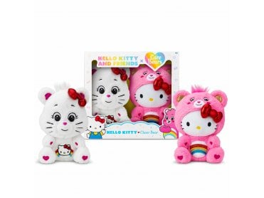 Care Bears™ – Hello Kitty Loves Cheer Bear 10″ Plush 2-Pack