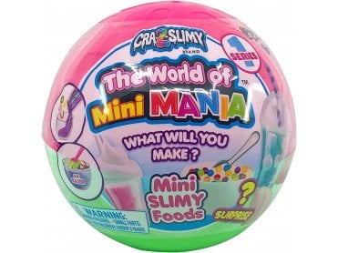  Cra-Z-Slimy World of Mini Mania Surprise Ball Collectables  ASSORTED 