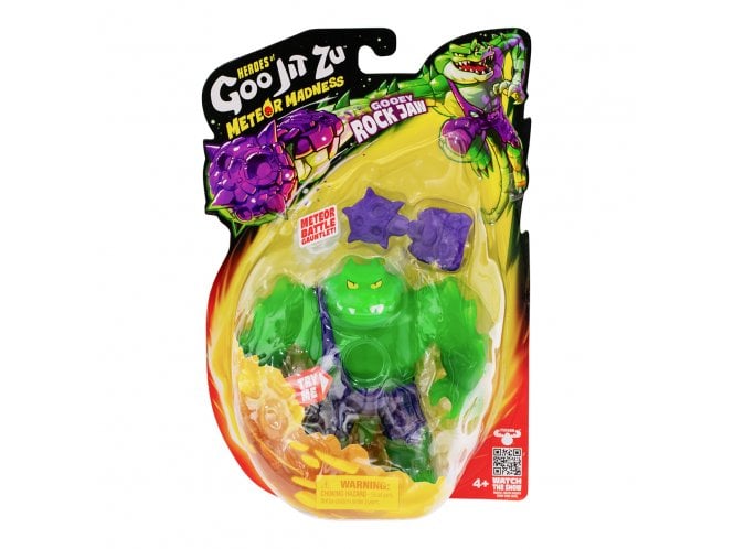 Character Options Heroes of Goo Jit Zu Gooey Rock Jaw Figure Meteor Madness