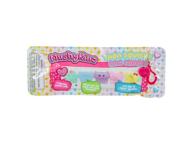 Character Options MushyKinz Taba Squishy Bag Charm Keychain