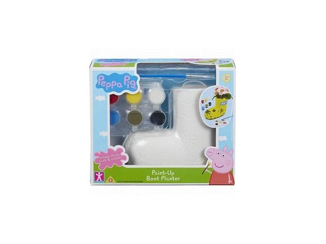 Character Options Peppa Pig Paint-Up Boot Planter