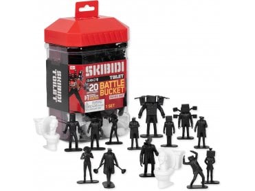 SKIBIDI Toilet Battle Bucket Collectible Figures
