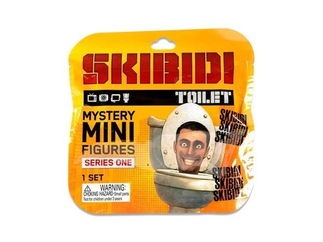 Character Options Skibidi Toilet Figure Mini Mystery 6cm Assortment