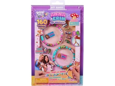 Sticki Rolls Anna & Erin BFF Bracelets Pack Assorted 