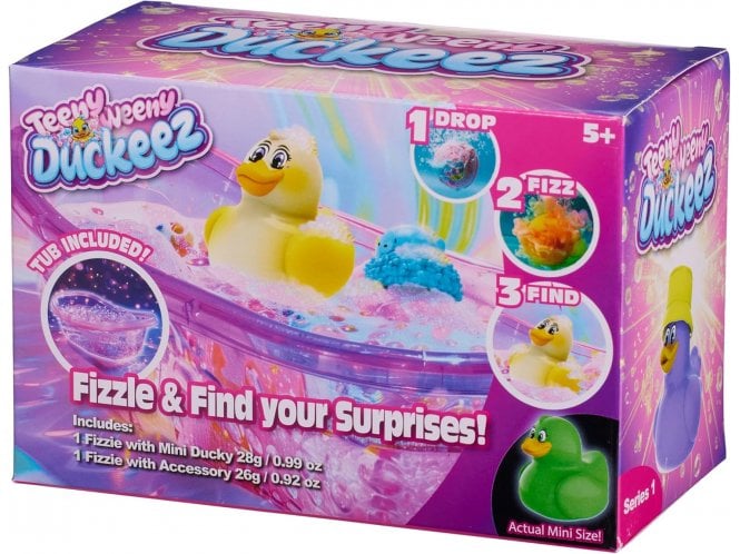 Character Options Teeny Weeny Duckeez, Novelty Collectable Duck, Surprise Reveal Toy
