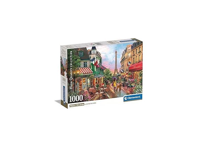 Clementoni 39705 Collection-Flowers in Paris-1000 Pieces
