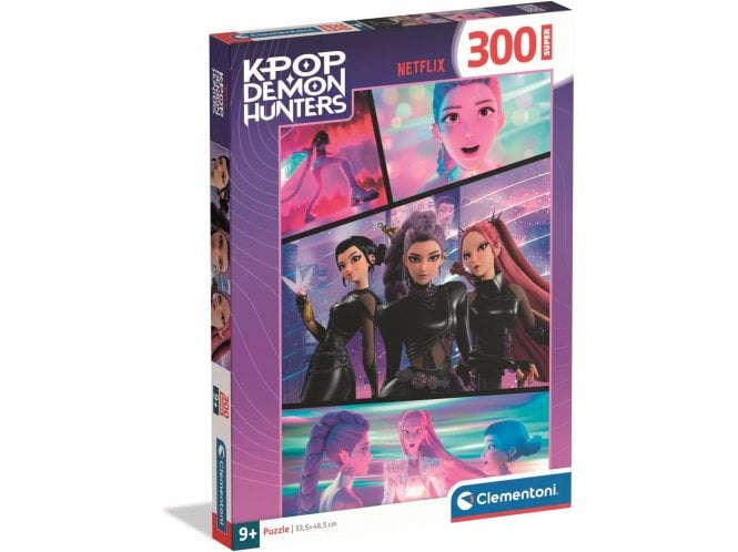 Clementoni PUZZLE 300pc SUPER - KPOP DEMON HUNTERS