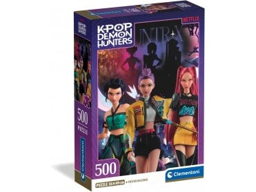 CLEMENTONI PUZZLE 500pc COMPACT - KPOP DEMON HUNTERS