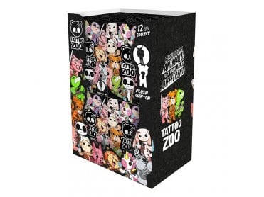 Tattoo Zoo Plush Keychain - One supplied at random