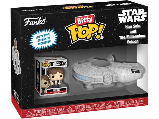 Funko Bitty Pop! Rides Han Solo and The Millennium Falcon