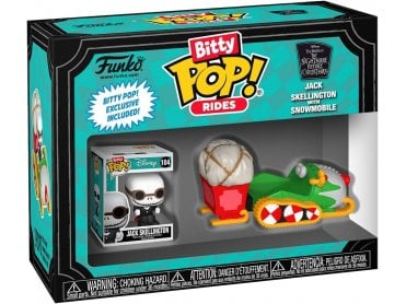 Funko Bitty Pop! Rides Jack Skellington with Snowmobile