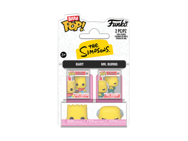 Funko Bitty Pop! The Simpsons Bart Simpson & Mr. Burns 2-Pack 