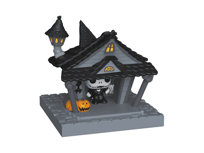 Funko Bitty Pop! Towns Jack Skellington and Jack's House