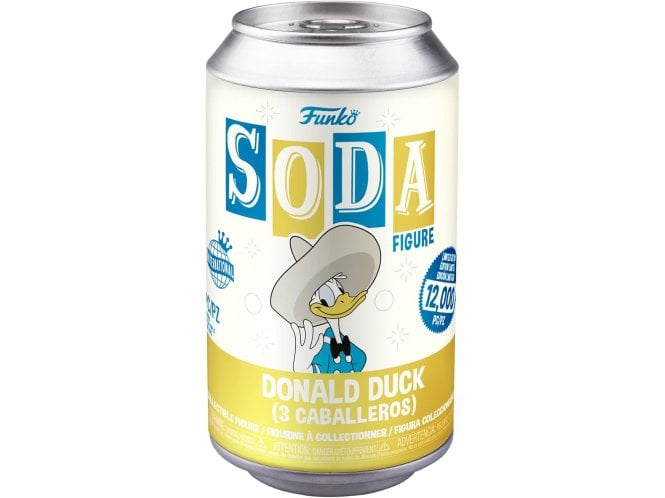 Funko Donald Duck Vinyl Soda 3 Caballeros Pack, 1 piece