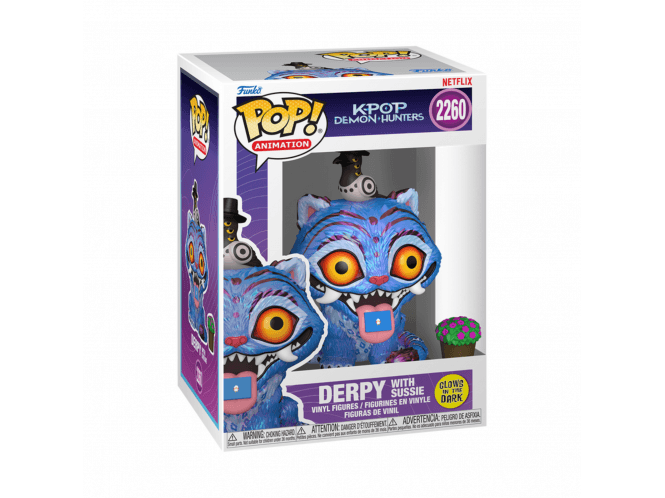 Funko KPop Demon Hunters Pop! Derpy with Sussie (Glow) 