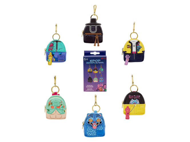 Funko Loungefly KPop Demon Hunters Mystery Mini Backpack Keychain Charm