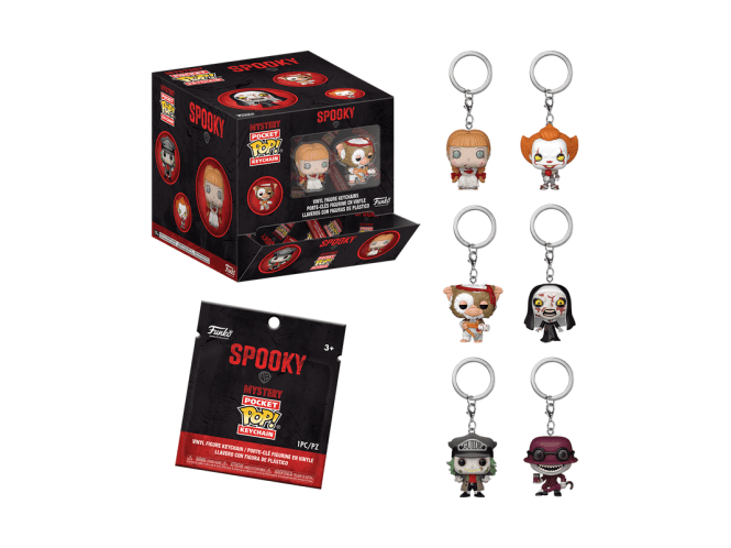 Funko Mystery Pop! Keychain Spooky Warner Bros. One supplied at random