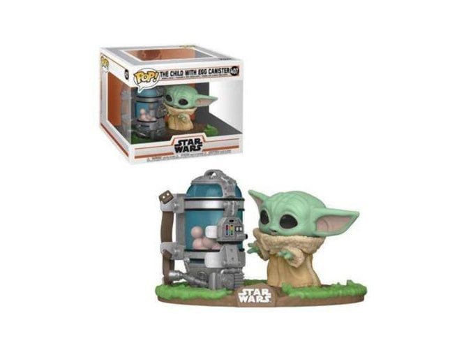 Funko POP! Deluxe: Star Wars: the Mandalorian - Grogu (the Child, Baby Yoda) With Canister