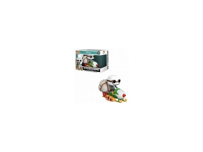 Funko Pop! Disney Ride: the NBC Jack Skellington With Goggles & Snowmobile 