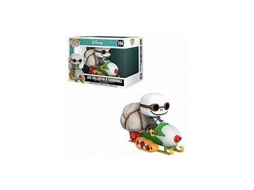 Funko Pop! Disney Ride: the NBC Jack Skellington With Goggles & Snowmobile 