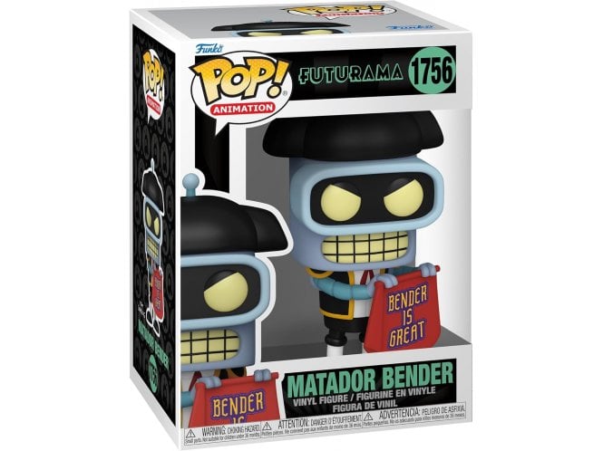 Funko POP! Futurama Matador Bender Collectable Vinyl Figure 