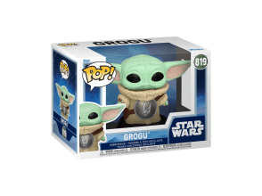 Funko Pop! Grogu with Mudhorn Chest Armor Star Wars