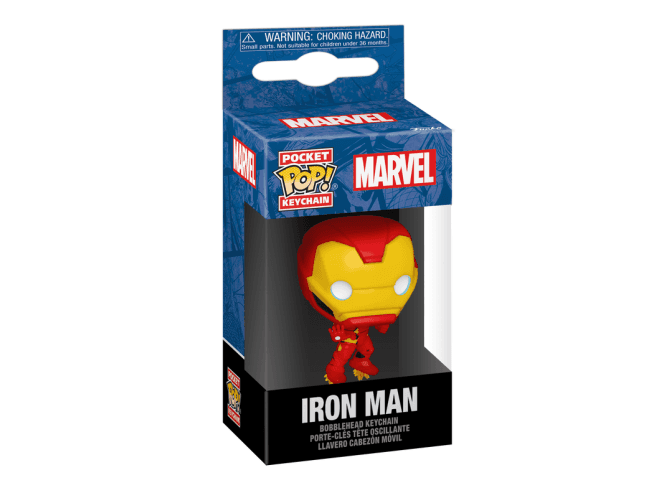 Funko Pop! Keychain Iron Man (Marvel New Classics)