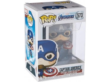  Funko POP! Marvel: Avengers Endgame - Captain America With Broken Shield & Mjolnir