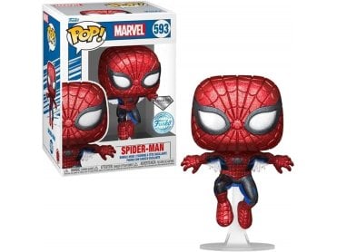  Funko Pop! Marvel Beyond Amazing - Spider-man (Glitter Diamond Special Edition) #593