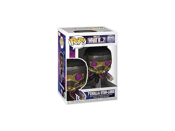 Funko POP! Marvel: Marvel - What If– T’Challa Star-Lord - Marvel What If