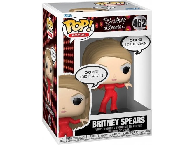 Funko Pop! Sayings: Britney Spears - Oops, I Did It Again Vinyl Figure 