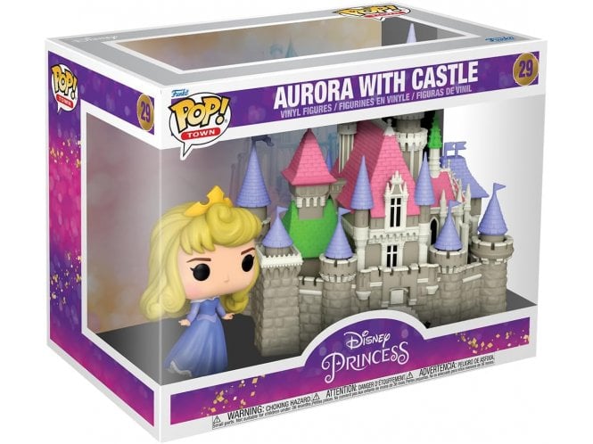 Funko POP! Town: Ultimate Princess - Princess Aurora With Castle - Disney Princesses