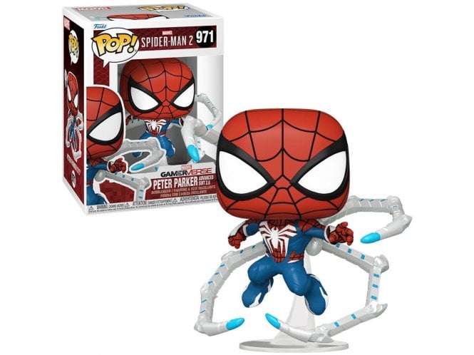 Funko Pop! Vinyl Spider-Man 2 Peter Parker Advanced Suit 2.0 #971